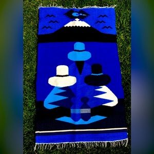 Vintage Ecuador Wool Wall Hanging